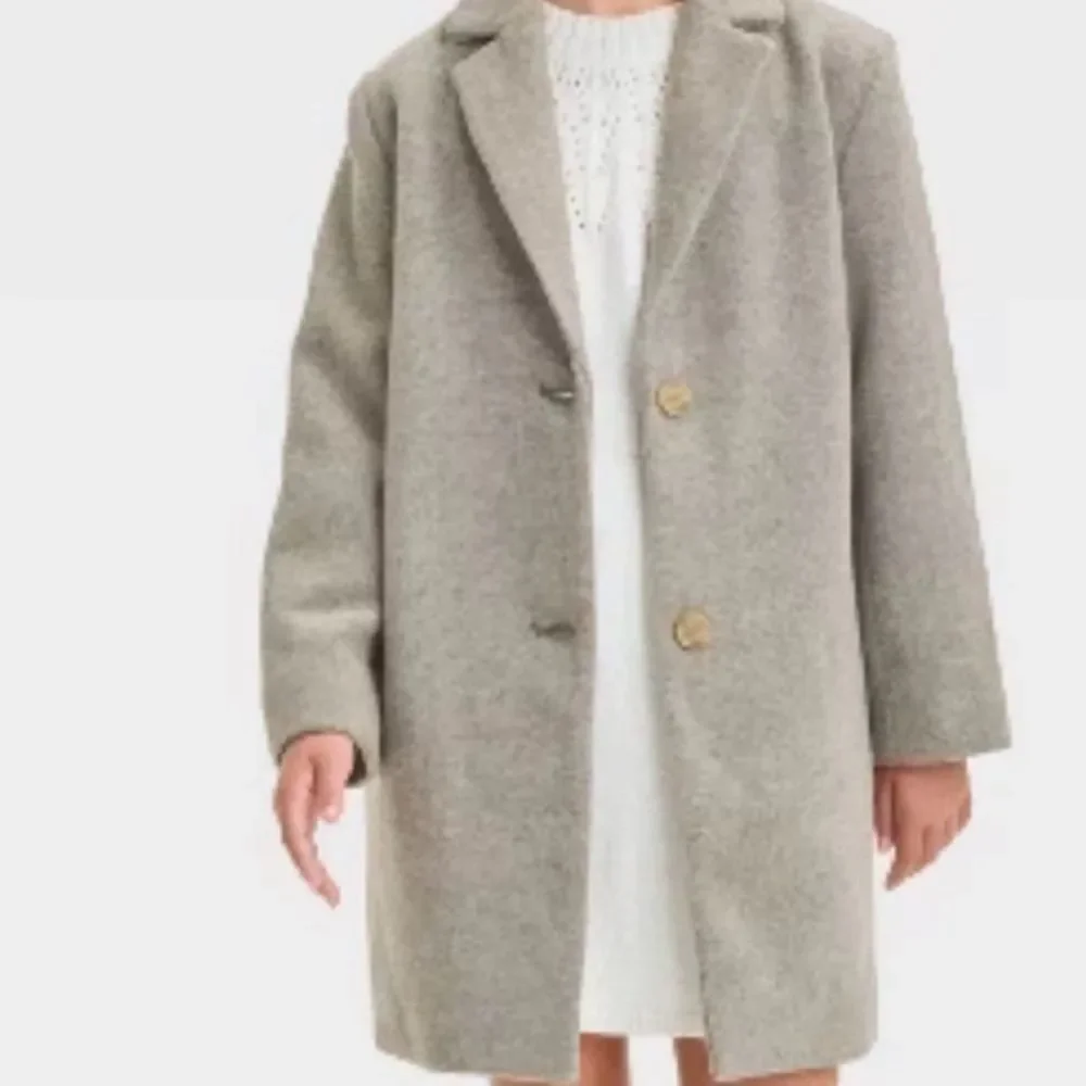 🗣️LAST DEAL👤Cat & Jack Classic Gray Pea Coat